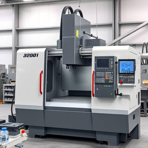 Bilde av en CNC-fresmaskin.